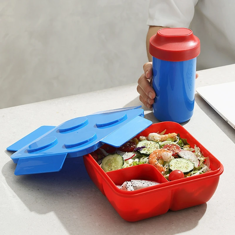 Fiambrera DIY, bloque de const - Food Storage Building reseña y precio