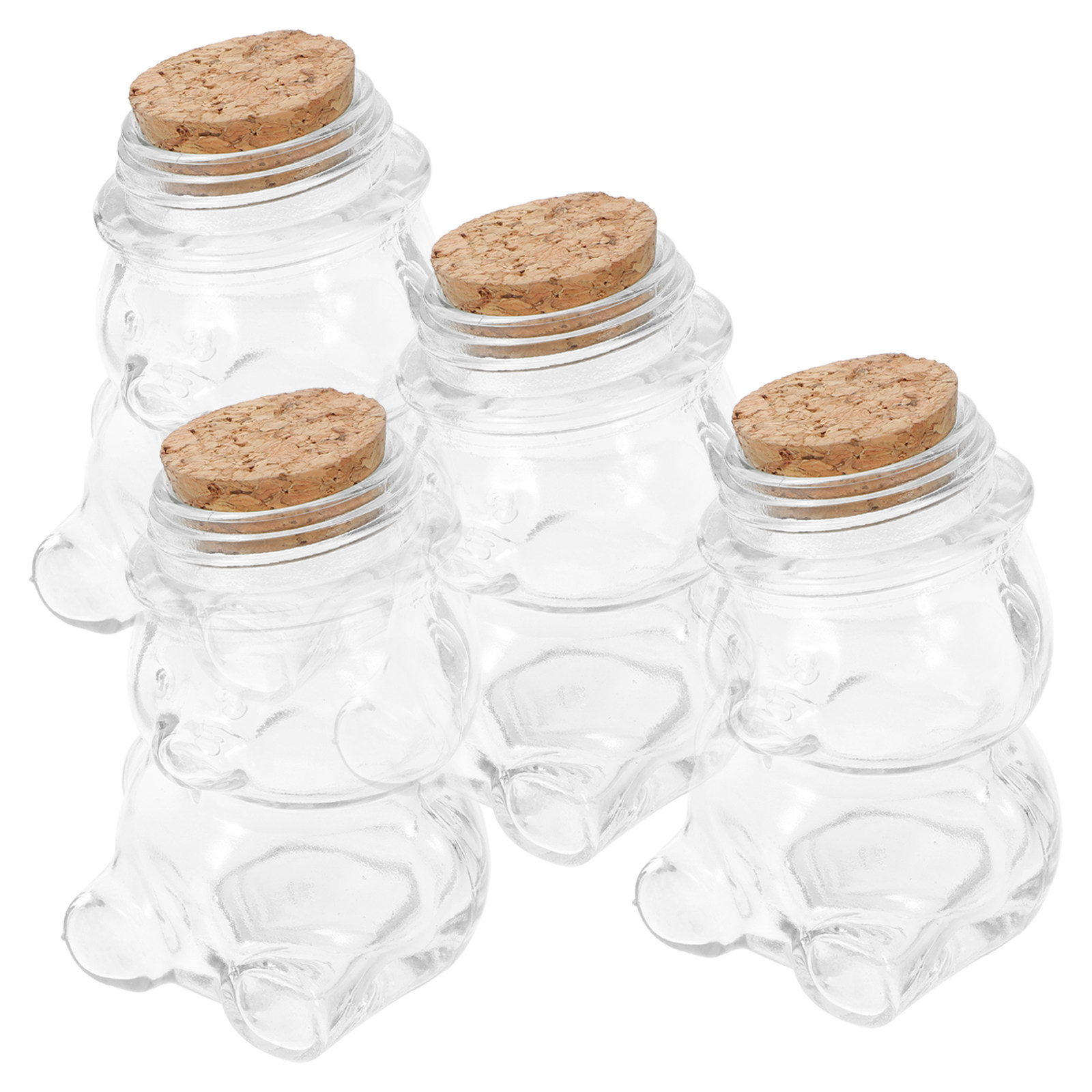 Juego de 4 tarros de cristal t - Food Storage Containers Set reseña y precio