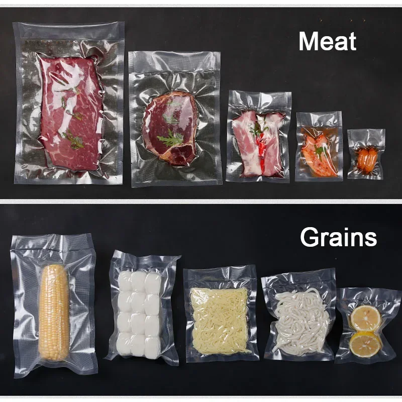 Bolsas selladoras al vacío par - Food Storage Vacuum Seal Bags reseña y precio
