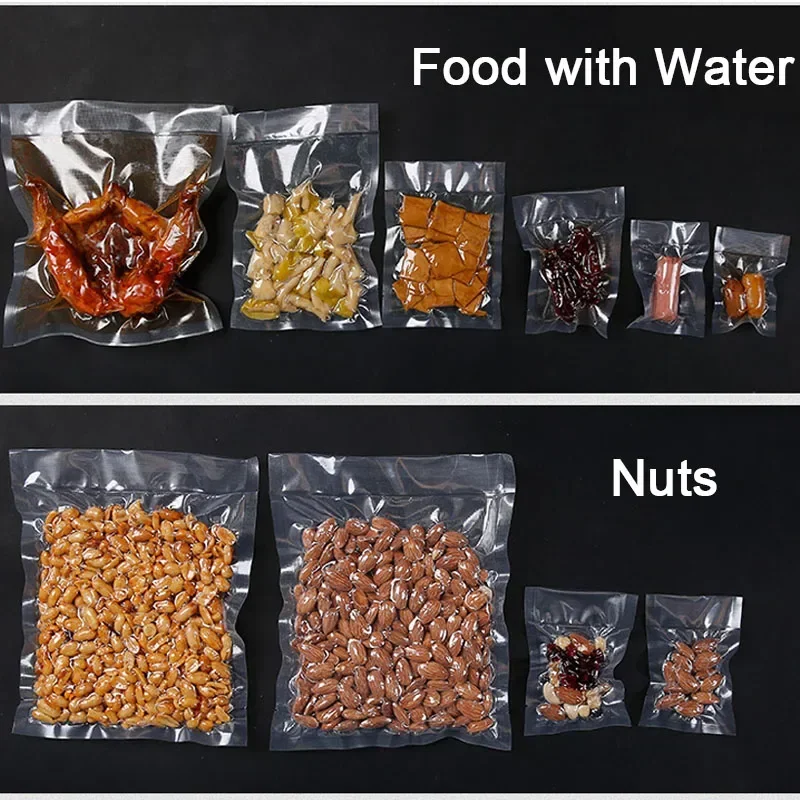 Bolsas selladoras al vacío par - Food Storage Vacuum Seal Bags reseña y precio