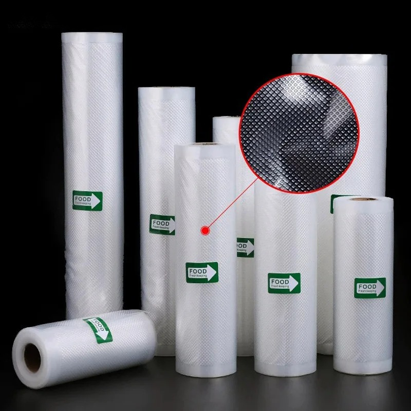 500 cm/rollo de bolsas de vací - Food Storage Vacuum Seal Bags reseña y precio