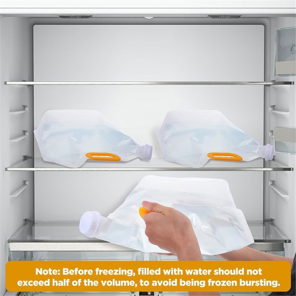 T22C 20 Piezas Bolsa Plegable  - Food Storage Emergency reseña y precio
