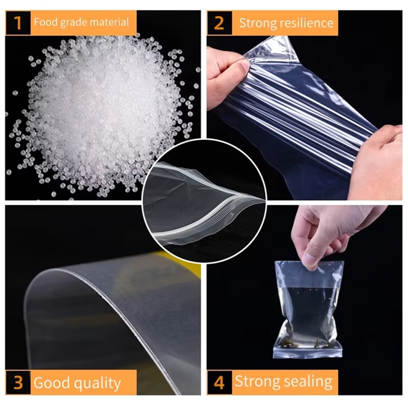 Paquete de 100 Bolsas Transpar - Food Storage Vacuum Seal Bags reseña y precio