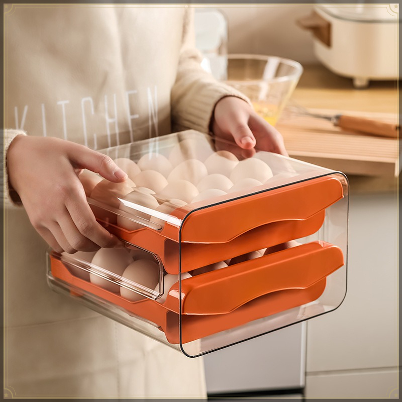 Contenedor Organizador de Huev - Egg Storage Holder reseña y precio