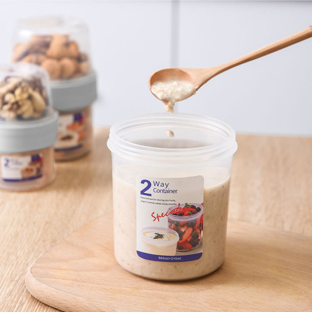 Contenedor de Alimentos a Prue - Food Storage Yogurt reseña y precio
